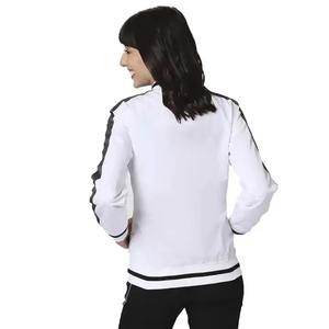 Customized Printed <b>Women</b> Quilted Bomber <b>Jacket</b> Sheep Skin Letter Print Stand Collar Zip-Up Regular Length - Product Image 5