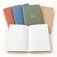 Carnet A5 personnalisé LABON à couverture souple cousue, pages vierges, logo estampé, coins arrondis, journal OEM, marque privée, usine