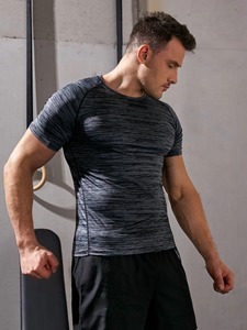 T-shirts personnalisés pour hommes 100 % coton, haute qualité, vêtements de sport et de fitness, dernières créations 2026 - Product Image 2