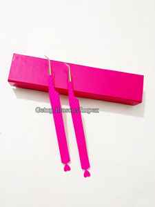 Beat 45 Degree <b>Pink</b> <b>Powder</b> Coating With Heart Cutout Design Silver Tip Stainless Steel Eyelash Extension Tweezers Beauty Tool - Product Image 4