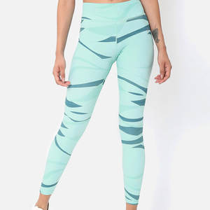 Leggings décontractés pour femmes de haute qualité, respirants, 100% coton, taille haute, logo et couleur personnalisés, design uni, prix raisonnable - Product Image 1