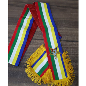 Collar de la Ritualesco Escocesa de la Masonería con Trenza Dorada y Cinta Negra, Colección Freemason, Juego Premium de 2026 - Product Image 5