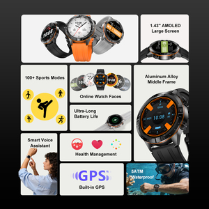 นาฬิกาอั<span class=keywords><strong>จ</strong></span>ฉริยะ M61 รุ่นใหม่ปี 2026 พร้อม GPS ในตัว ตรวจสุขภาพตลอด 24 ชั่วโมง แบตเตอรี่ใช้งานได้นานพิเศษ ผู้ช่วย AI เหมาะสำหรับการออกกำลังกายประ<span class=keywords><strong>จ</strong></span>ำวัน - Product Image 3