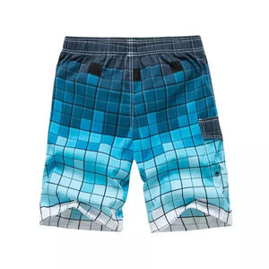Bañadores de cintura media para hombre con estampado personalizado, pantalones cortos de playa reciclados de secado rápido con cierre de cordón, estilo callejero transpirable - Product Image 2