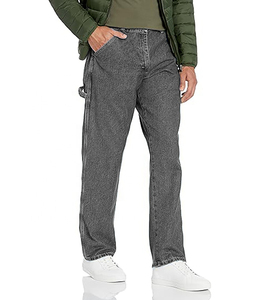 Mejor Precio al por mayor Hombres Verano Fino Estiramiento Recto Liso Hombres Jeans Slim Fit Hombres Pantalones de mezclilla Venta al por mayor Tarifa con personalización - Product Image 4