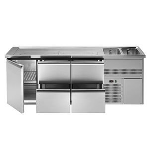 ตู้กดเบียร์แบบ Direct Draw / Kegerator PREMIUM PLUS - 2500x700 มม. - พร้อมลิ้นชัก 6 ช่อง - Product Image 4
