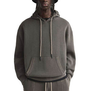 ชุดวอร์มผ้าฝ้าย100% สำหรับผู้ชายชุดวอร์มพร้อมกางเกงดีไซน์ทันสมัย - Product Image 2