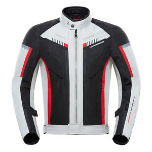 Combinaison de moto en cuir robuste unisexe, coutures renforcées, protection contre tous les temps, coupe-vent, longues balades, vêtements de course automobile - Product Image 2
