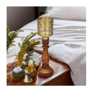 Bougeoir en bois d'approvisionnement en vrac avec bougeoir rustique à vendre bougeoir en bois de qualité pour bureau à domicile - Product Image 5