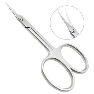 Ciseaux à cuticules extra fins et courbés pour ongles, barbe, manucure, pédicure, outil en acier inoxydable tranchant par INNOVAMED au prix d'usine - Product Image 6
