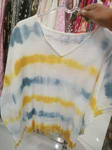 Blusa con estampado de ancla de estilo náutico, tops de verano informales de tejido suave, camisa de manga larga con cuello en V y volantes, blusa de moda de vacaciones con botones - Product Image 6