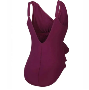 2026 High Quality Female One-Piece Monokini Swimwear <b>Beachwear</b> Bathing Suit with Front Logo for Women Swimsuit Manufacturer - Product Image 5