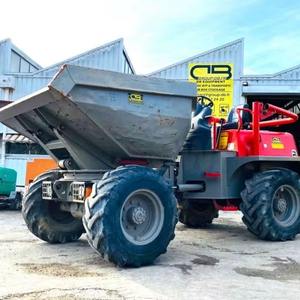 Mini-dumper articulé compact AUSA, robuste, pour la construction, avec benne auto-chargeuse, multifonctionnel, pour chantier - Product Image 2