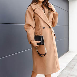 Manteau long personnalisé respirant de haute qualité et de bonne qualité pour l'hiver manteau long pour femmes vente en gros bon marché vente en gros de manteau long pour femmes - Product Image 2