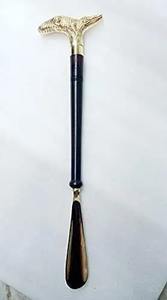 Calzador de Latón, Herramienta para Calzarse, Estilo Vintage Elegante, Ayuda para Vestirse, Herramienta Suave para Uso Diario - Product Image 2