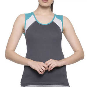 Camisetas sin mangas de alta calidad para mujer, nuevo diseño, ropa de entrenamiento deportivo para Fitness, ropa informal de talla grande - Product Image 1