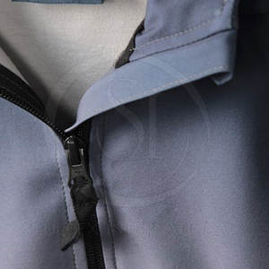 แจ็กเก็ตซอฟต์เชลล์สำหรับฤดูหนาวปกเสื้อมีฮู้ดวัสดุทนทานสไตล์ไฮสตรีทขายดี - Product Image 6