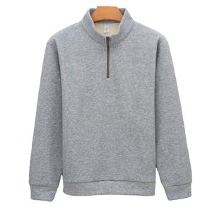Sweat-shirt à capuche demi-zip en coton épais 420 GSM pour homme, couleur unie, style décontracté, idéal pour le golf - Product Image 6