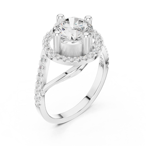 jewels 18K Gold Fine Jewelry <b>Statement</b> <b>Ring</b> for Party Wear - Product Image 4