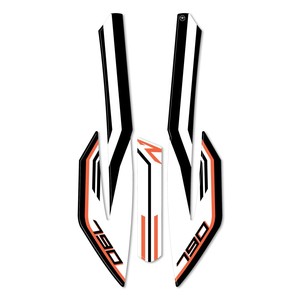 KTM 790 Adventure R 2019-20 Ensemble d'autocollants et d'emblèmes de protection de garde-boue - Product Image 2