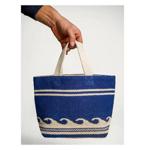 Best Selling Luxury Women <b>Handbag</b> New Style Handmade Cotton Bag with Two <b>Straps</b> <b>for</b> Shopping Cosmetics at Competitive Price - Product Image 1