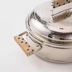 Trendy Style Food Warmer in Steel <b>With</b> <b>Lid</b> Most Selling Popular in Middle East Gulf Catering Use Hot <b>Pot</b> - Product Image 4