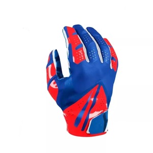 Guantes antideslizantes de alta calidad para receptor de fútbol, deportes al aire libre, protección de Palma, guantes transpirables de fútbol americano, diseño personalizado - Product Image 2