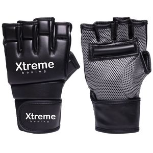 XTREME BOXING GEARS Guantes de MMA Nuevos para Adultos y Niños, Medios Dedos, Protectores de Muñeca, Absorción de Humedad, de Cuero PU para Taekwondo y Muay Thai - Product Image 5
