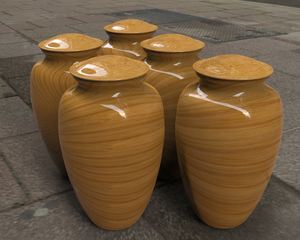 โกศเผาอลูมิเนียมเนื้ออ่อน,สำหรับกองขี้เถ้ามนุษย์อุปกรณ์งานศพผลิตภัณฑ์ที่ระลึก L MAX B ส่งออก - Product Image 1