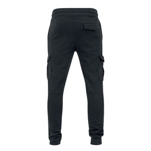 Pantalon cargo décontracté pour homme, taille basse, multi-poches, braguette à boutons, coupe droite, séchage rapide, écologique, pour l'extérieur en hiver - Product Image 2
