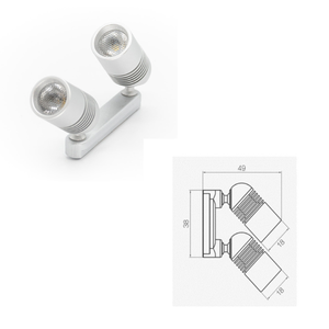 Precio asequible Vástago vertical certificado Luz LED de doble clic Ultra brillante con sistema de piso basado en vástago Función de bloqueo de clic - Product Image 5