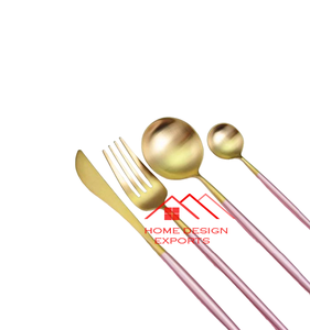 Hand Made Luxury Home Hotel Decor Metal Flatware <b>Set</b> Customize Design Hot Selling Metal Luxury <b>Set</b> of <b>6</b> Pieces Cutlery - Product Image 6
