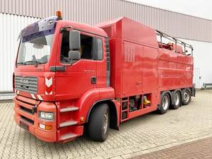 Camión de Bomberos y Aspiración 2006 Man TGA 35.390 8x4-4 BL, Eje Elevador con Dirección, FATMASTER F190EH, con Sistema de Limpieza y Succión por Radio - Product Image 2