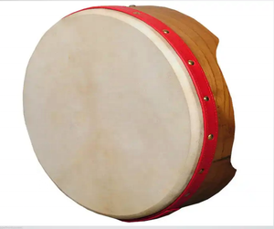 Tambour Bodhran irlandais de 12 pouces avec accessoire d'instrument de musique à tête fixe en peau de chèvre - Product Image 3