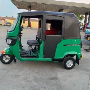 Electric Passenger <b>Tricycle</b> 48V 501-800W Open Body 3 Seats Steel DOT Certified Black with Yellow Canopy 80km/h 70-90km - Product Image 1