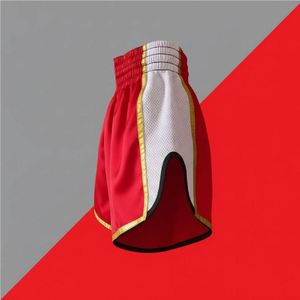 Shorts de boxe Muay Thai légers en satin pour hommes, shorts d'entraînement de combat - Product Image 3