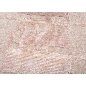 Alfombra Rectangular de Lana y Seda de Bambú Tejida a Mano, Color Beige Marrón, 10 mm de Grosor, Diseño Abstracto para Dormitorio, Modelo Aiwb-3034 - Product Image 3