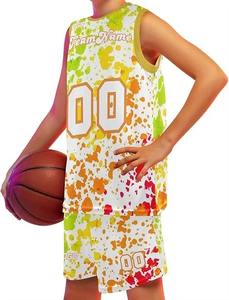 Prix compétitif, vente en gros, kits de maillots de basket-ball réversibles personnalisés pour hommes, logo 2026, design de couleur, uniformes de basket-ball - Product Image 5