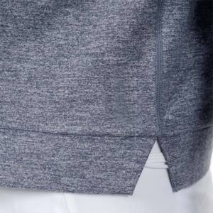 Livraison rapide à bas prix pour femmes léger Style décontracté devant maillot à capuche femmes vêtements de sport gris essentiel à capuche - Product Image 4