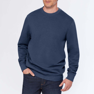 Custom <b>Men</b> Classic Crewneck <b>Pullover</b> Sweatshirt - Stylish and Comfortable for Everyday Use - Product Image 2