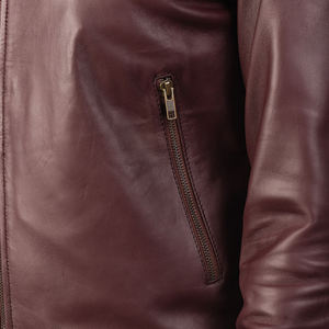 Veste en cuir chaude d'hiver respirante pour hommes Vêtements décontractés Veste en cuir pour hommes à prix raisonnable Veste pour hommes - Product Image 6