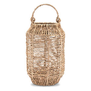 โคมไฟหญ้าทะเลสานมือ งานฝีมือจากฟางธรรมชาติ โคมไฟตกแต่งภายใน - Product Image 4