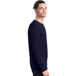 เสื้อยืดแขนยาวสำหรับผู้ชายเสื้อออกกำลังกายแบบลำลอง - Product Image 3