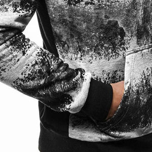 Alta calidad 30% algodón 70% poliéster adolescentes suéter personalizado sublimación DTG sudaderas con capucha básicas algodón mezclado con capucha - Product Image 5