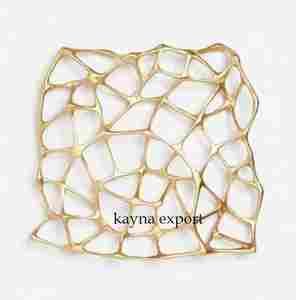 Brass Plated Shiny <b>Metal</b> <b>Trivet</b> Manufacturer Discounted Prices <b>Metal</b> <b>Trivet</b> with Luxury Sturdy Gold Finished with Durability - Product Image 2