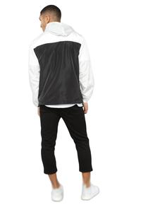 Veste coupe-vent à capuche et cordon de serrage, respirante, grande taille, à carreaux, style actif, design tendance, Chine 2026, vente en gros - Product Image 6