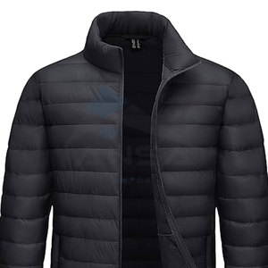 Wholesale Lightweight Puffy Jacket Men Windproof Water-Resistant Winter <b>Coat</b> with Warm Insulation Factory Custom Colors Branding - Product Image 2