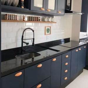 ตู้ไม้เมลามีนคุณภาพสูงแบบปรับแต่งได้พร้อมแผงไม้เนื้อแข็งผลิตจากโรงงานที่ทันสมัย - Product Image 1