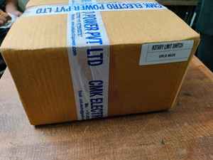 60 2Al Rotary Geared Shunt <b>Limit</b> <b>Switch</b> 60 1 Gear Ratio 2 Contacts Aluminum Enclosure Industrial Push Button <b>Switches</b> OEM - Product Image 4