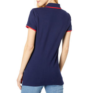 Purecomfort เสื้อโปโลแขนสั้นสำหรับผู้หญิง, เสื้อคลุมผ้าฝ้ายระบายอากาศเข้ารูปแห้งเร็ว - Product Image 5